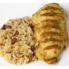 Bandeja Pechuga de pollo con curri + arroz basmati